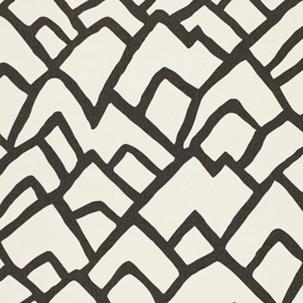 Schumacher Fabric 2644330 Zimba Charcoal