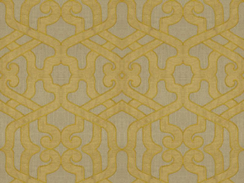 Kravet Couture Fabric 32076.14 Modern Elegance Saffron