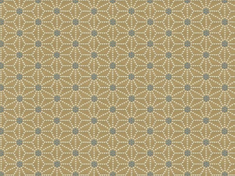 Kravet Contract Fabric 32849.516 Japonica Blue Dot