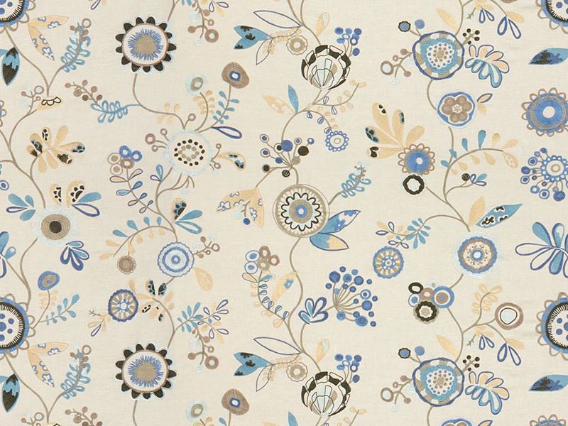 Kravet Couture Fabric 33068.1516 Fun In The Sun Blue Sky