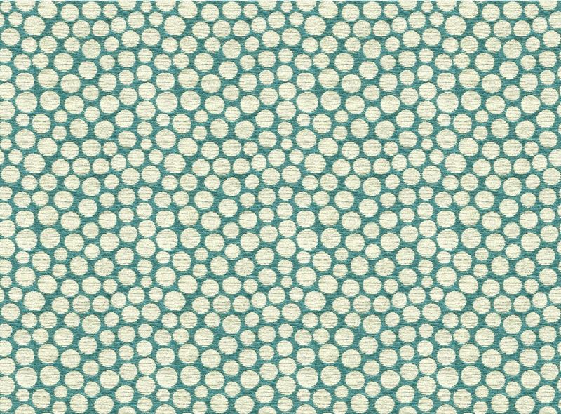 Kravet Basics Fabric 33410.1635 Cilia Cyan