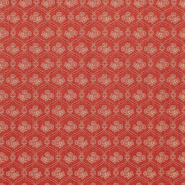 Schumacher Fabric 3390043 Ashley Lattice Coral