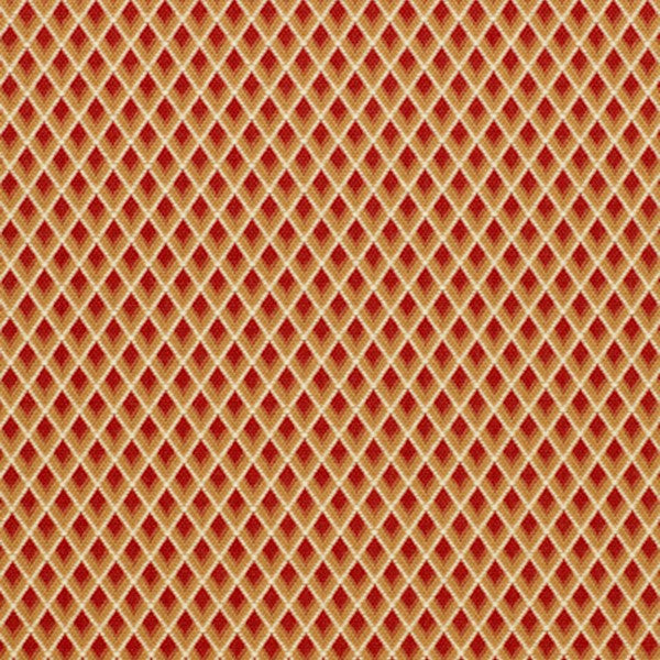 Schumacher Fabric 3434001 Hammerick Diamond Clay