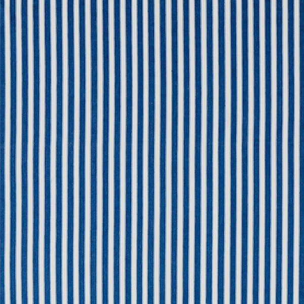 Schumacher Fabric 3475007 Antique Ticking Stripe Indigo