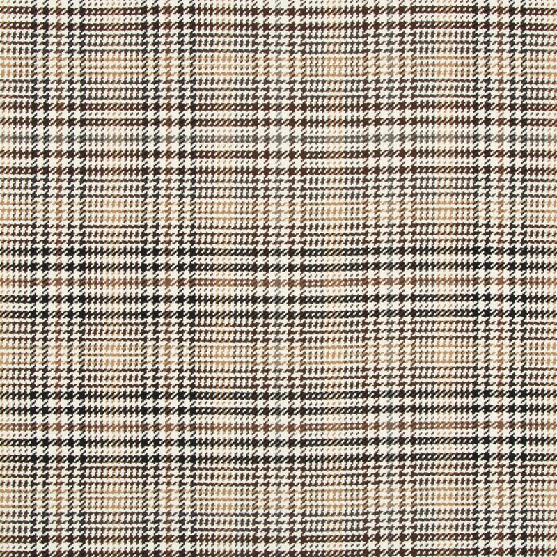 Kravet Design Fabric 35148.816 Bisset Plaid Saddle