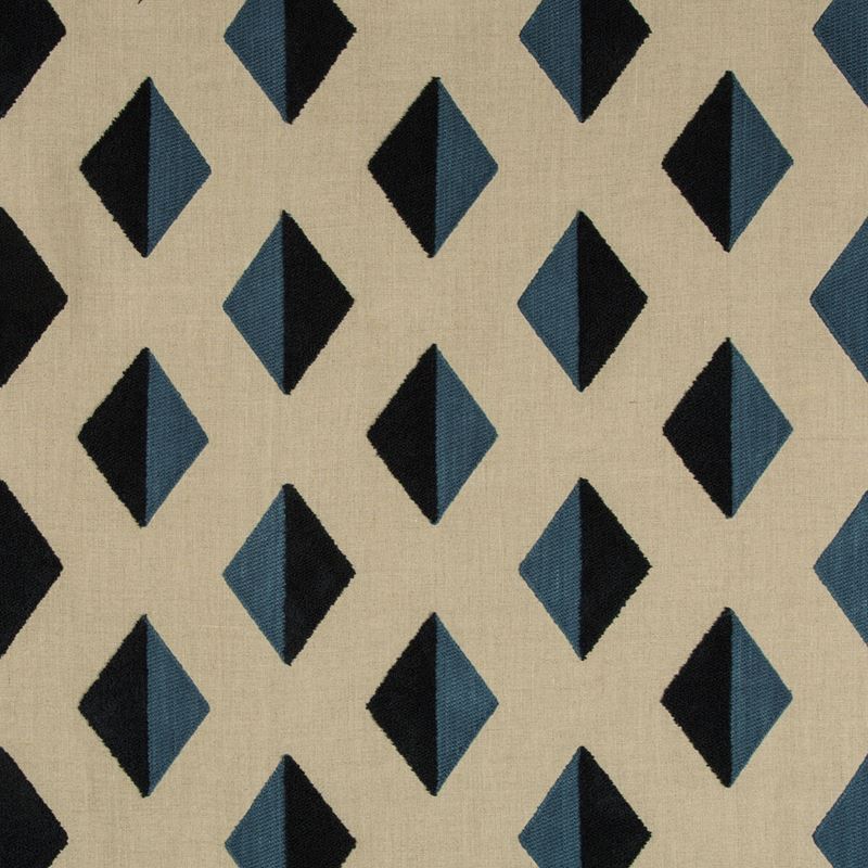 Kravet Design Fabric 35389.516 Barroco Boucle Denim