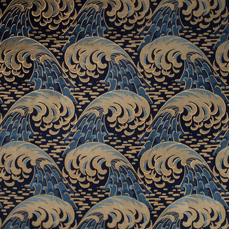 Kravet Couture Fabric 35419.516 Kaiyou Indigo