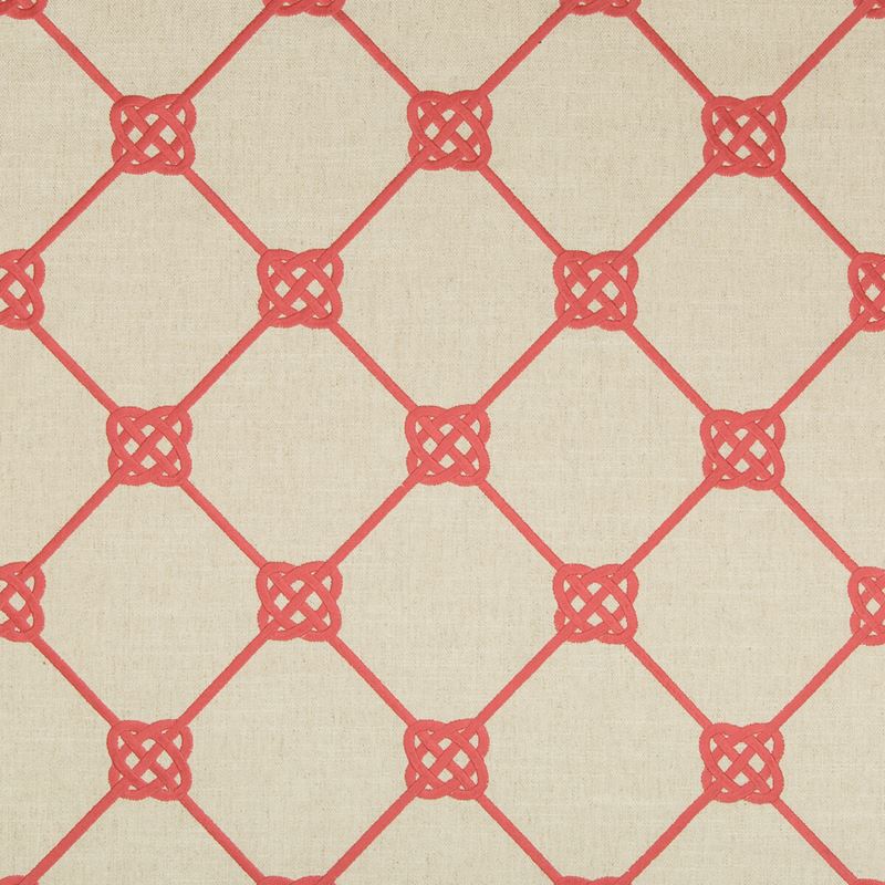 Kravet Basics Fabric 35540.12 Knotbridge Coral