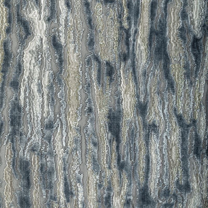 Kravet Couture Fabric 36322.52 Velvet Waves Vapor Blue