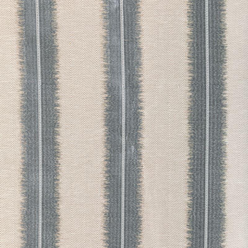 Kravet Couture Fabric 36346.1611 Etched Stripe Fog