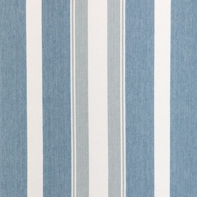 Kravet Couture Fabric 36863.5 Natural Stripe Lapis