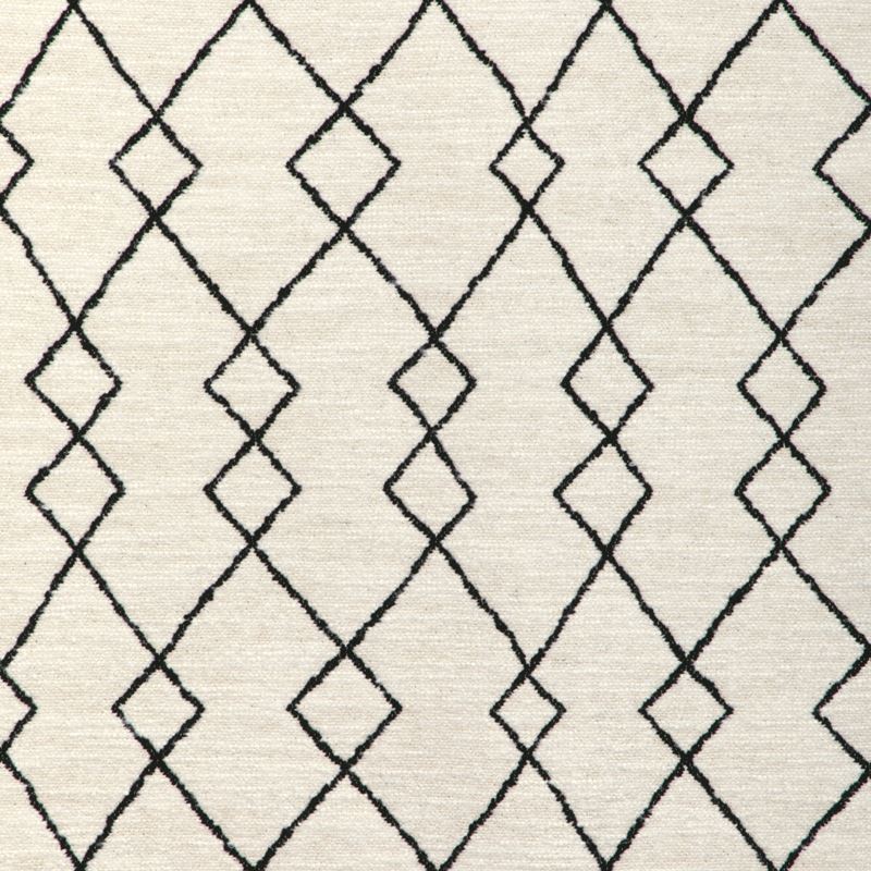 Kravet Couture Fabric 36904.81 Geo Graphica Onyx