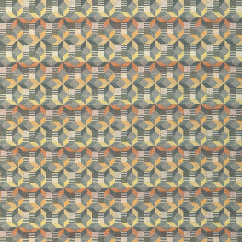 Kravet Contract Fabric 37067.411 Myriad Clementine