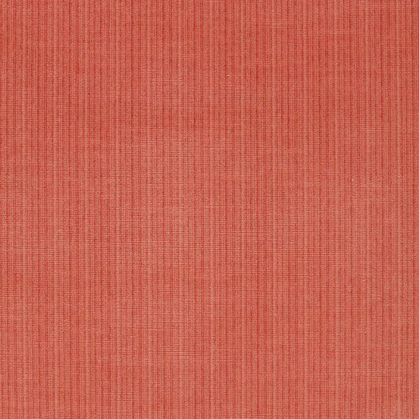 Schumacher Fabric 43046 Antique Strie Velvet Coral