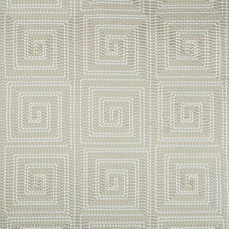 Kravet Couture Fabric 4453.1611 Edge Stitch Platinum