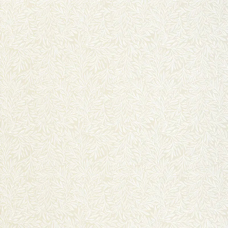 Schumacher Wallpaper 5004130 Willow Leaf Flax