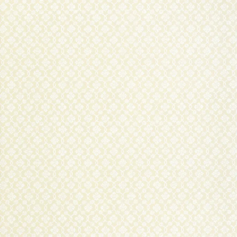 Schumacher Wallpaper 5004140 Harbury Trellis Almond