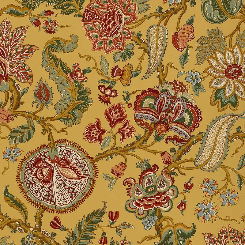 Schumacher Wallpaper 5004202 Chalfont Sunflower