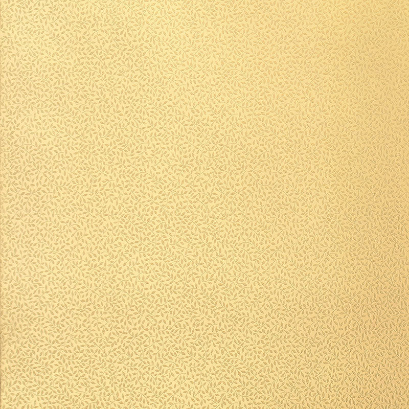 Schumacher Wallpaper 5004444 Celano Vine Light Gold