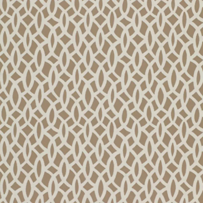 Schumacher Wallpaper 5004753 Chain Link Flax