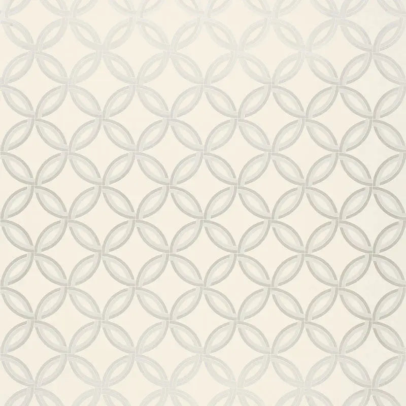 Schumacher Wallpaper 5005131 Spherica Silver