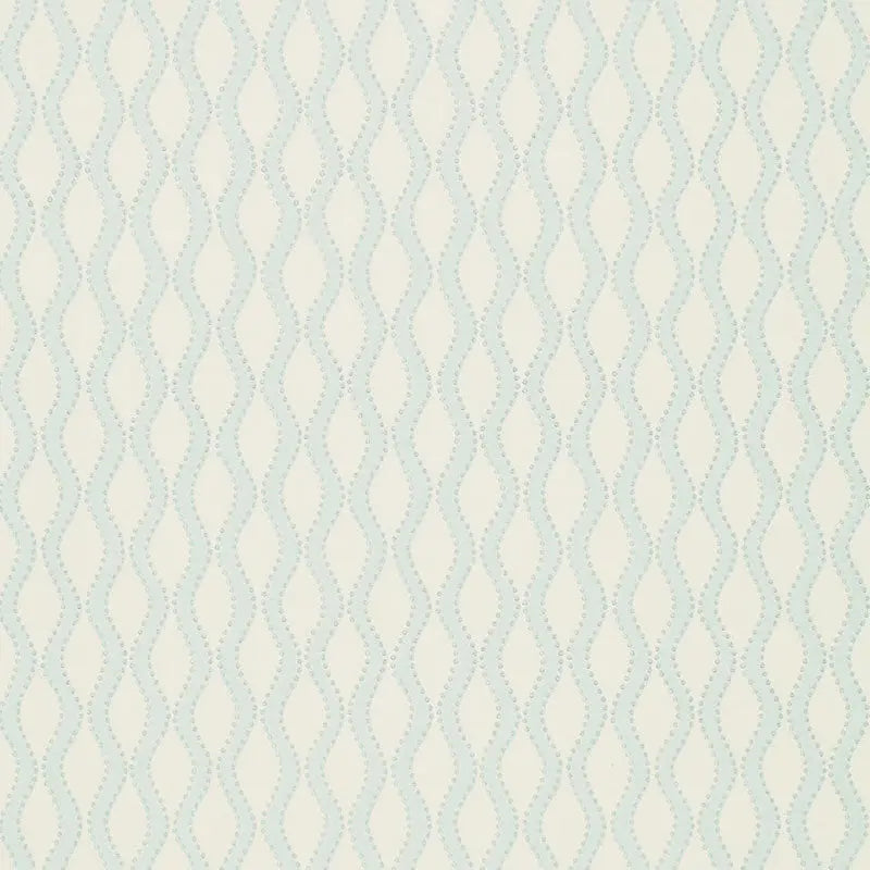 Schumacher Wallpaper 5005161 Ribbon Wave Mineral