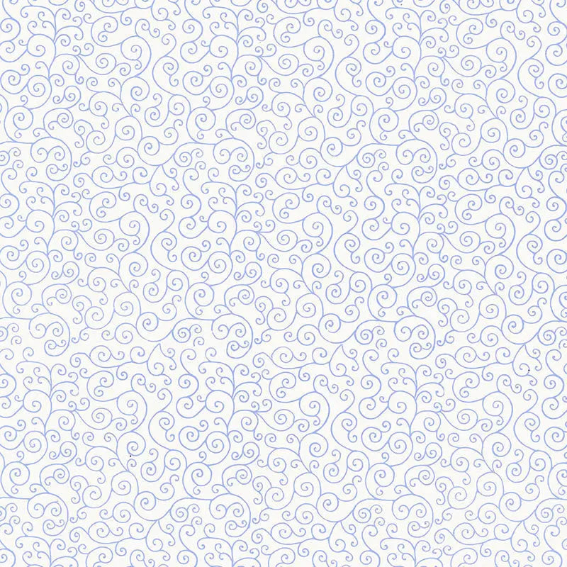 Schumacher Wallpaper 5005221 Sangar Scroll Delft