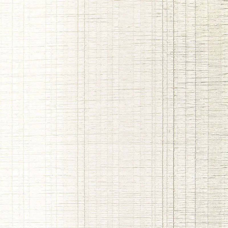 Schumacher Wallpaper 5005730 Origami Stripe Pearl