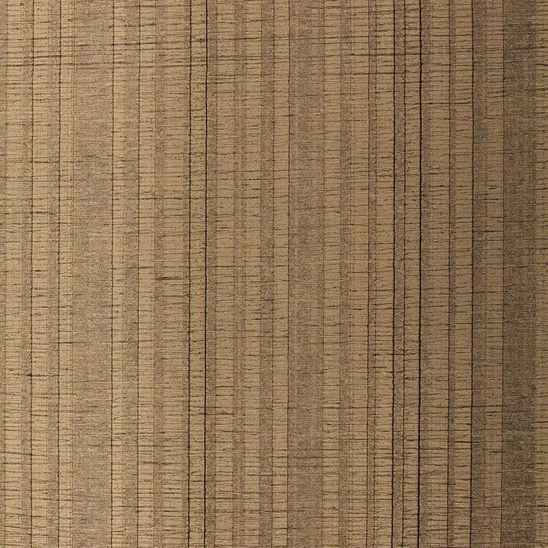 Schumacher Wallpaper 5005733 Origami Stripe Sable