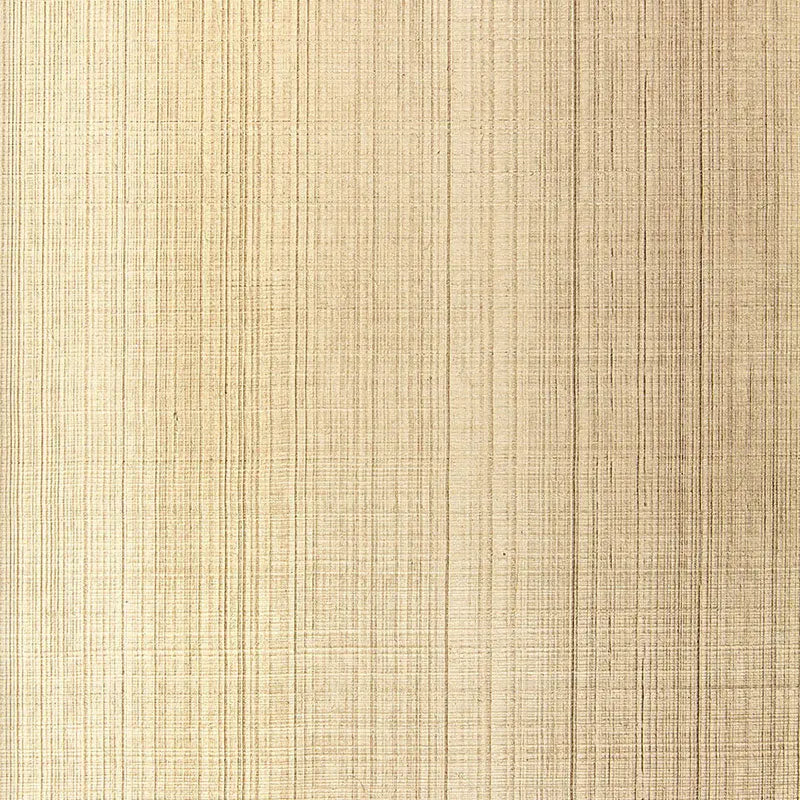 Schumacher Wallpaper 5005783 Brushed Plaid Aged Silver