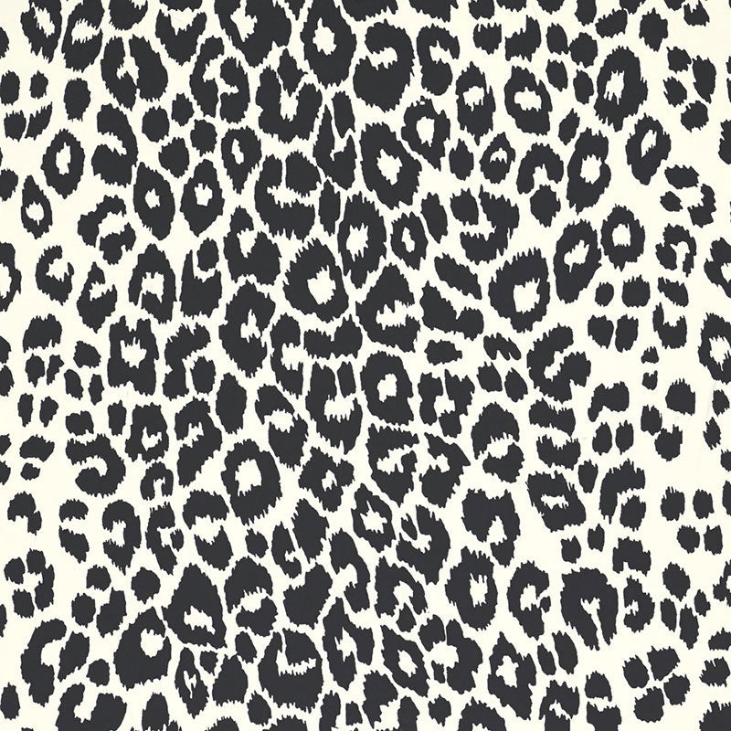 Schumacher Wallpaper 5007012 Iconic Leopard Graphite