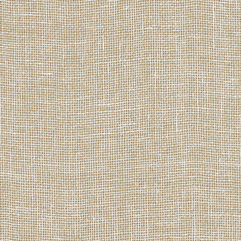 Schumacher Wallpaper 5007808 Linen Gesso Gilt