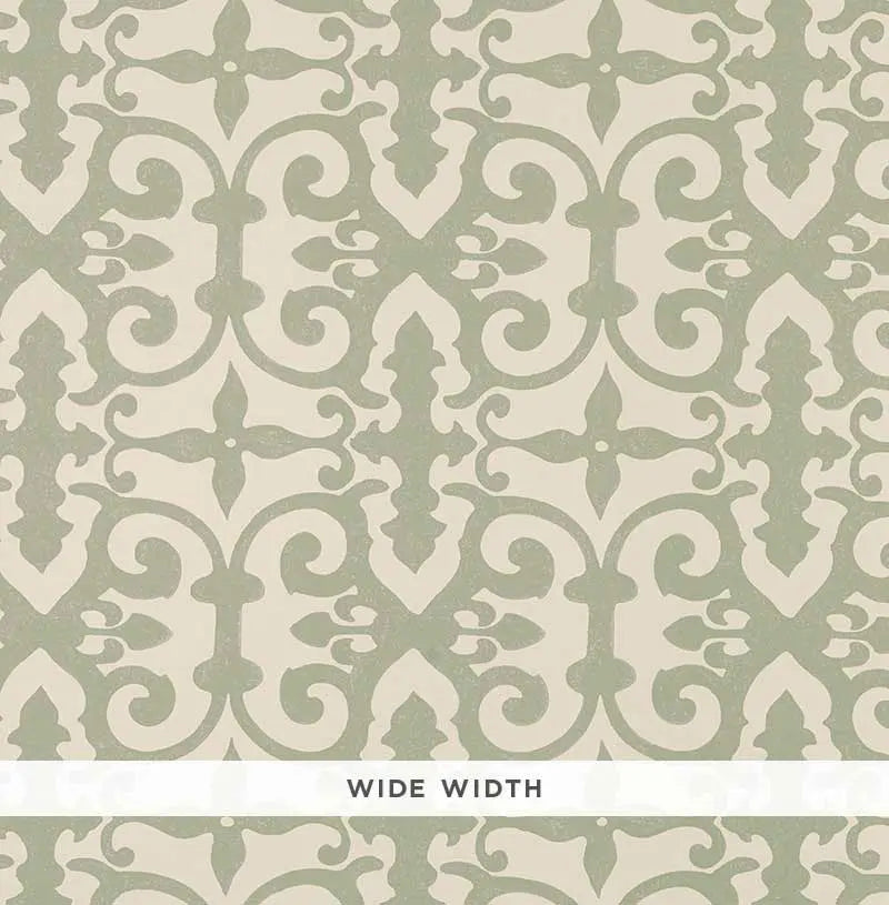 Schumacher Wallpaper 5008043 Ferne Park Sage