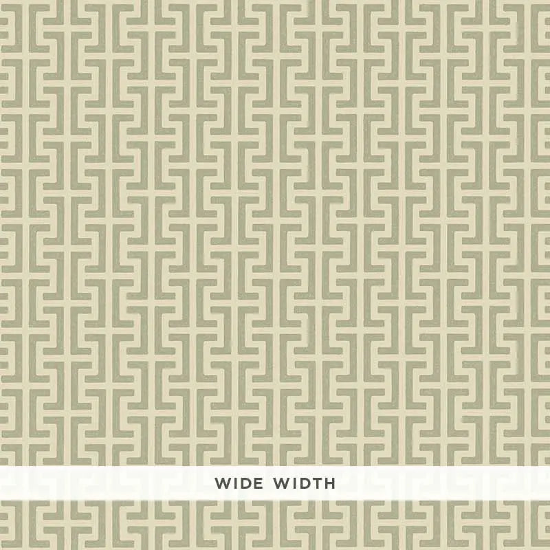 Schumacher Wallpaper 5008053 Temple Sage