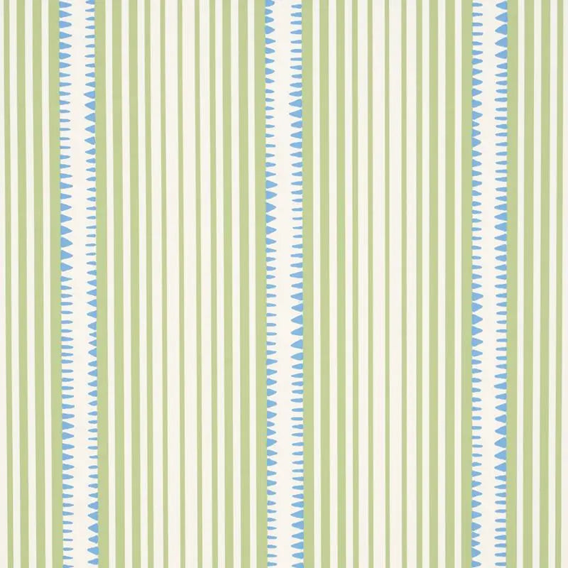 Schumacher Wallpaper 5008105 Moncorvo Green & Blue