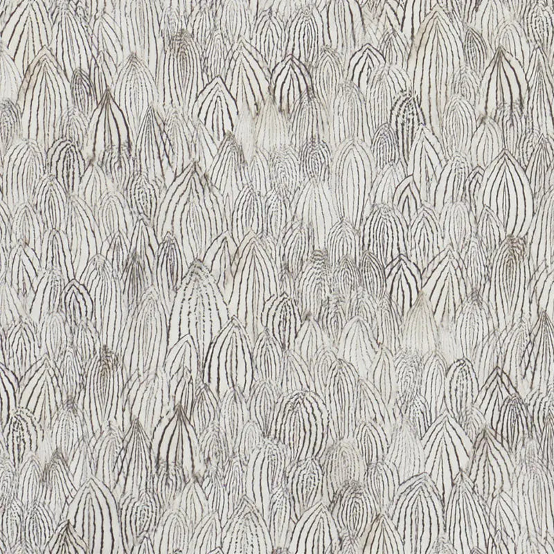 Schumacher Wallpaper 5008610 Feathers Zebra