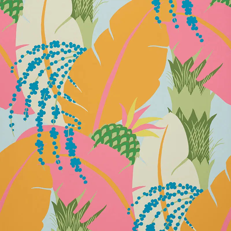 Schumacher Wallpaper 5009172 Ananas Tropical