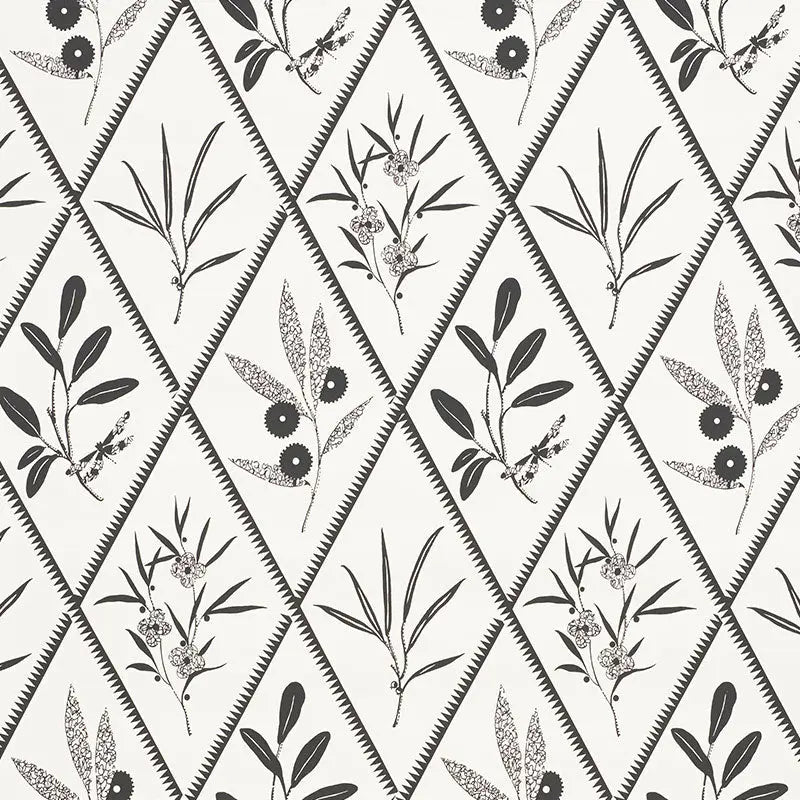 Schumacher Wallpaper 5009373 Endimione Carbon