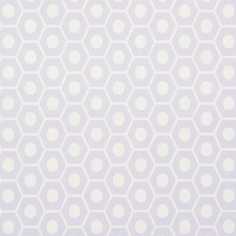 Schumacher Wallpaper 5009571 Queen B Lavender