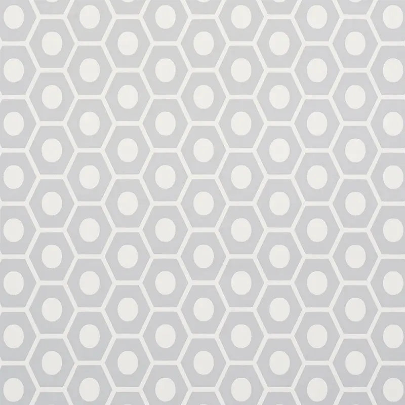 Schumacher Wallpaper 5009573 Queen B Grey