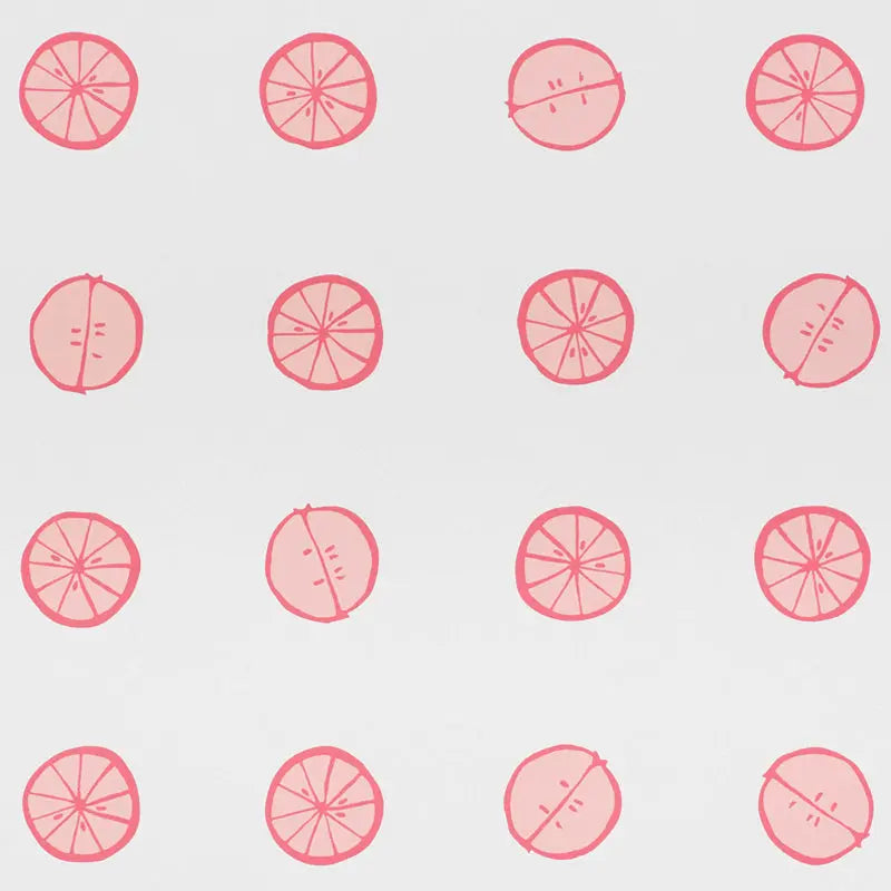 Schumacher Wallpaper 5009821 Lemonade Grapefruit