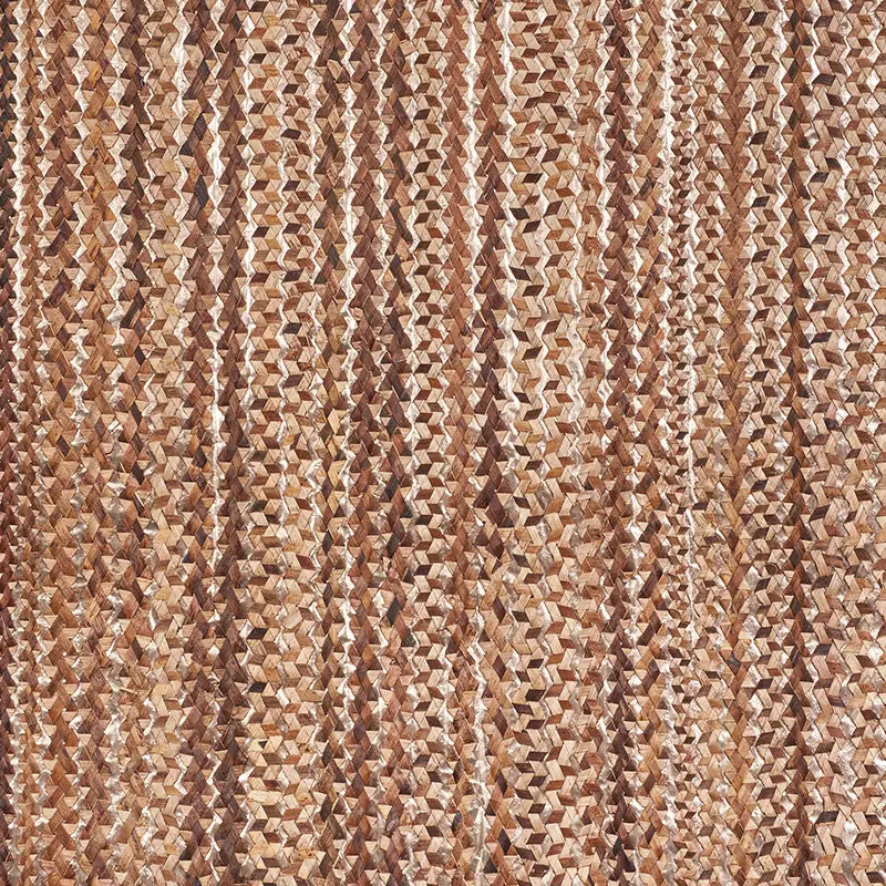 Schumacher Wallpaper 5010210 Braided Bacbac Shimmer Copper