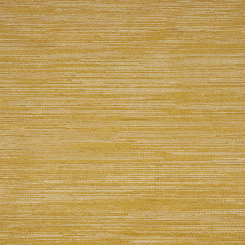 Schumacher Wallpaper 5010344 Dyed Raffia Yellow