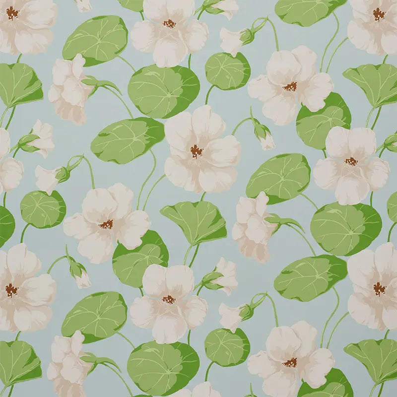 Schumacher Wallpaper 5010471 Nasturtium Sky