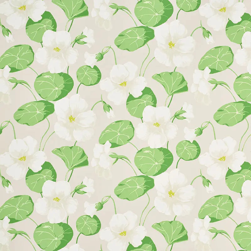 Schumacher Wallpaper 5010472 Nasturtium Stone