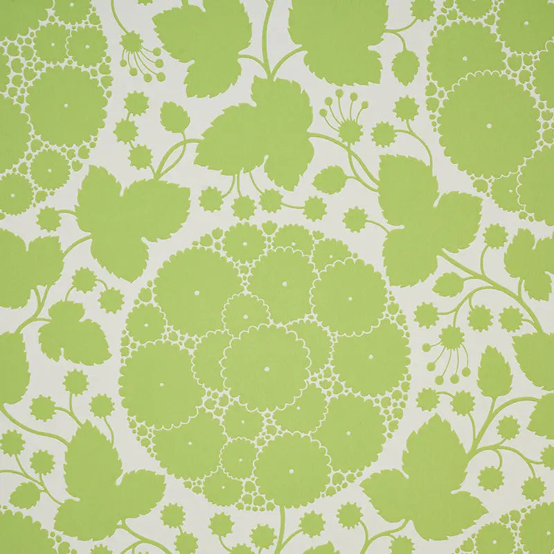 Schumacher Wallpaper 5010722 Marianne Leaf