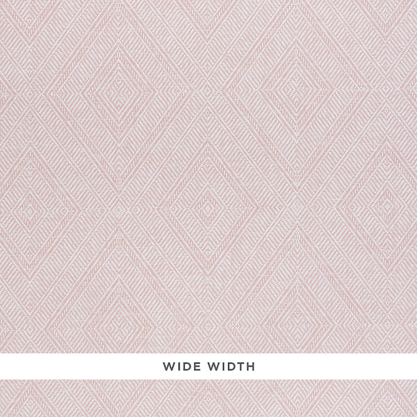 Schumacher Wallpaper 5011252 Tortola Paperweave Pink