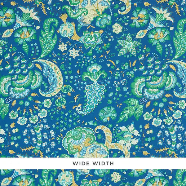 Schumacher Wallpaper 5011350 Majorelle Blue