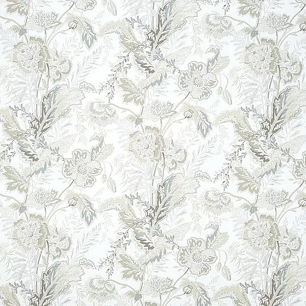 Schumacher Wallpaper 5011610 Sandoway Vine Linen