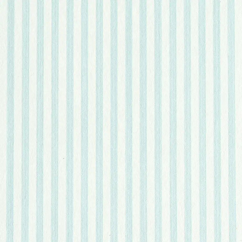 Schumacher Wallpaper 5011860 Edwin Stripe Narrow Sky